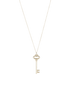 Tiffany & Co Oval Key Pendant And Chain, other view
