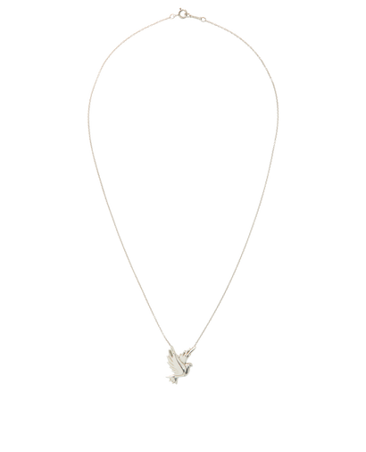 Tiffany & Co Paloma Picasso Dove Bird Pendant Necklace, front view