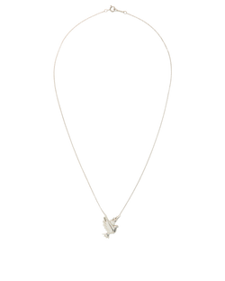 Tiffany & Co Paloma Picasso Dove Bird Pendant Necklace,Sterling Silver,2*