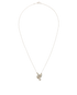 Tiffany & Co Paloma Picasso Dove Bird Pendant Necklace, back view