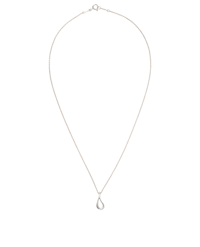 Tiffany X Elsa Peretti Open Tear Drop Necklace, front view