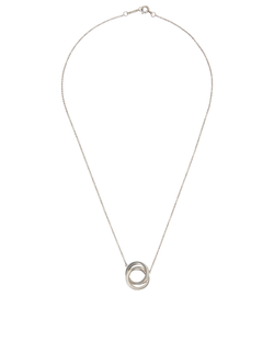 Tiffany 1837 Interlocking Circles Necklace, Sterling Silver, DB, 2*