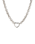 Tiffany & Co Heart Closure Choker, &pound;295, Jewellery, Silver, Silver, Other view