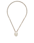Tiffany & Co Heart RTT Heart Lock Necklace, back view