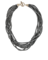 Tiffany & Co Hematite Torsade Necklace, back view