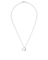 Tiffany & Co Open Heart Pendant Necklace, front view