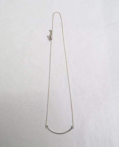 Tiffany & Co Smile Necklace, front view