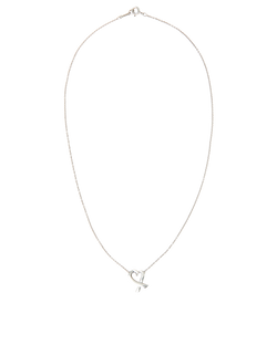 Tiffany Paloma Picasso Loving Heart Necklace, Sterling Silver 925, B, 3*