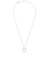 Tiffany & Co Open Circle Pendant Necklace, back view