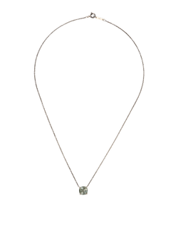 Tiffany & Co Green Topaz Pendant, Sterling Silver, 2*