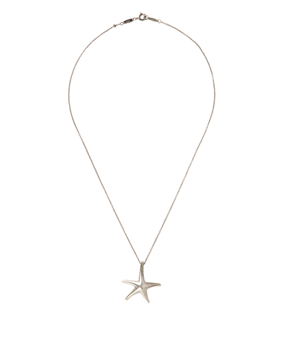 Tiffany & Co Elsa Peretti Starfish Pendant, £220, Jewellery, Silver, Sterling Silver, Front view