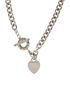 Tiffany Heart Tag Toggle Necklace, other view