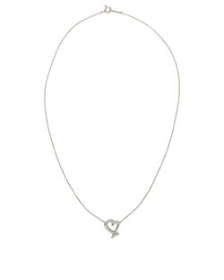 Tiffany Paloma Picasso Loving Heart Pendant, Sterling Silver, B/DB, 3*