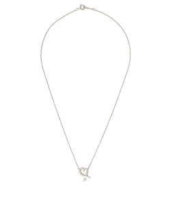 Tiffany & Co Paloma Picasso Loving Heart Necklace, Silver 925, 2*