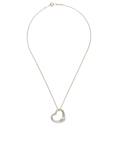 Tiffany & Co Elsa Peretti Open Heart Pendant, front view