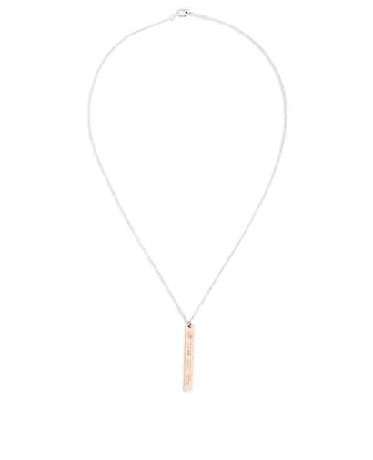 Tiffany 1837 Bar Pendant Necklace, front view