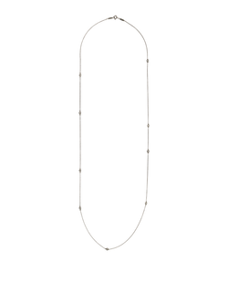 Tiffany & Co Diamond by the Yard Necklace, Silver/ Diamonds, 925, B, 3*