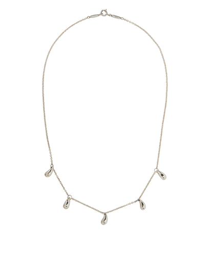 Tiffany & Co Elsa Peretti 5 Teardrop Necklace, front view