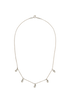 Tiffany & Co Elsa Peretti 5 Teardrop Necklace, front view