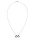 Tiffany Paloma Picasso Double Loving Heart Necklace, back view