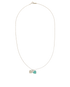 Tiffany Retun To Double Heart Tag Necklace, front view