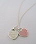 Tiffany Mini Double Heart Tag Pendant, other view