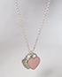 Tiffany Mini Double Heart Tag Pendant, other view