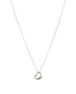 Tiffany & Co Elsa Peretti Open Heart Pendant, &pound;220, Jewellery, Silver, Sterling Silver, Other view