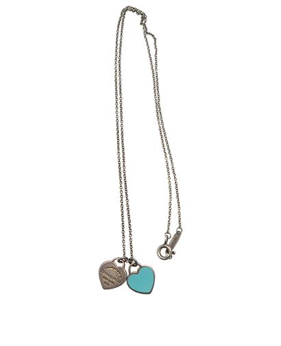 Tiffany & Co Double Heart Necklace, front view