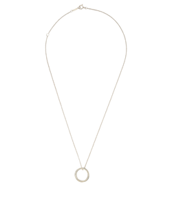 Tiffany 1837 Circle Pendant Necklace, Sterling Silver, B/DB, 3*