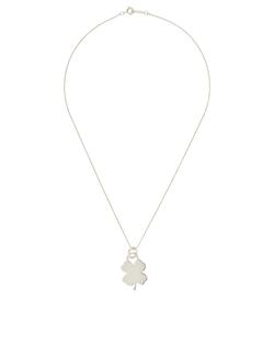 Tiffany & Co Clover Leaf Pendant and Chain, Silver 925, DB, 2*