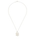 Tiffany & Co Clover Leaf Pendant and Chain, back view