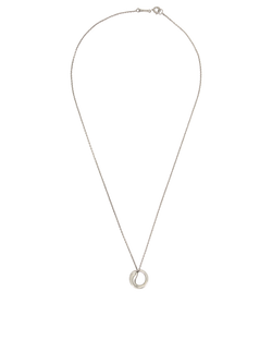 Tiffany & Co Elsa Peretti Eternal Circle Necklace,Sterling Silver,B/DB,2*