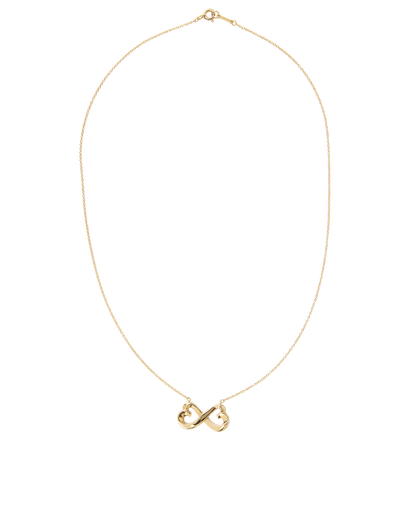 Tiffany Paloma Picasso Double Loving Hearts Necklace, front view
