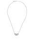 Tiffany & Co Elsa Peretti Bean Pendant, &pound;180, Jewellery, Silver, Silver, Back view