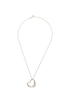 Tiffany Elsa Peretti Open Heart Necklace, front view