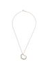 Tiffany Elsa Peretti Open Heart Necklace, back view