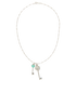 Tiffany Double Key Pendant Necklace, front view