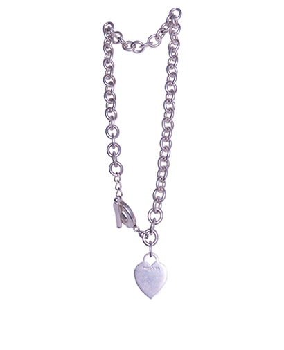 Tiffany & Co Heart Tag Toggle Necklace, front view