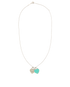 Tiffany Double Heart Necklace, front view