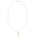 Tiffany & Co Heart Key Pendant Necklace, front view