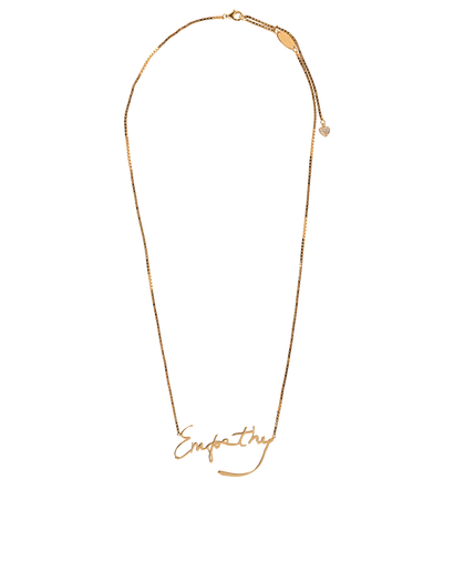 Valentino Empathy Necklace, &pound;140, Jewellery, Gold, Brass, Front view