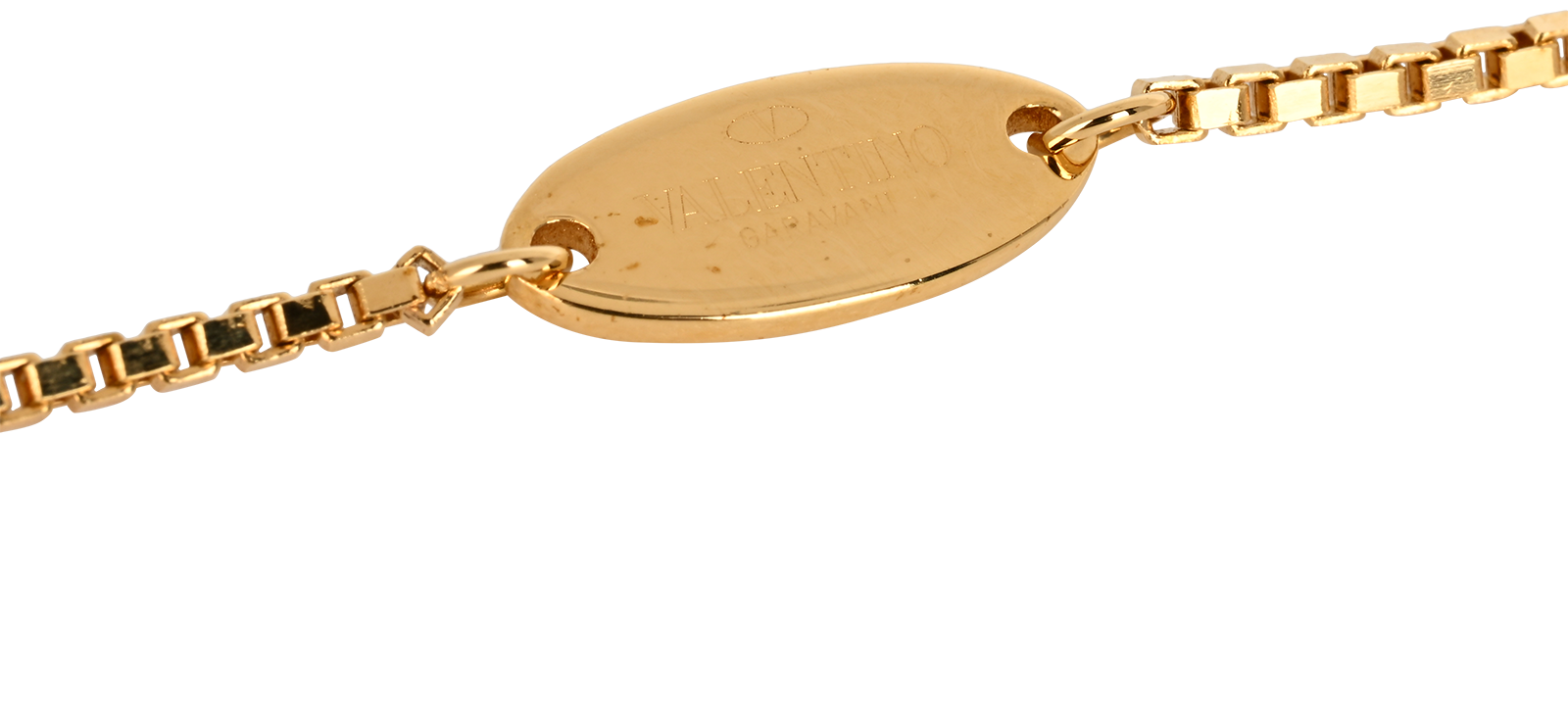 Valentino Empathy Necklace, &pound;140, Jewellery, Gold, Brass, Other view