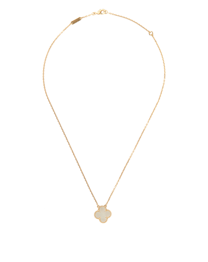 Van Cleef & Arpels Vintage Alhambra Pendant, &pound;2,250, Jewellery, Gold, Mother of Pearl/Yellow Gold, Front view