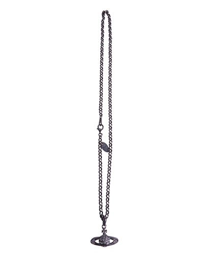 Vivienne Westwood Mini Bas Relief Orb Necklace, front view