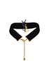 Saint Laurent Logo Choker, front view