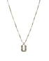 Gucci U Charm Necklace, other view