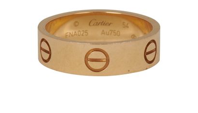 Cartier Love Ring, front view