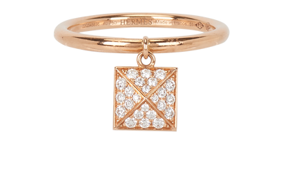 Hermes Clou d'H Ring Small Model, front view