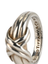 Tiffany & Co Signature X Knot Ring, &pound;160, Jewellery, Silver, Sterling Silver, Other view